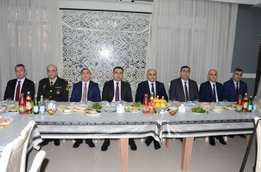 Saatlı rayonunda 8 Mart – Beynəlxalq Qadınlar Günü ərəfəsində şəhid anaları üçün iftar süfrəsi təşkil olunub