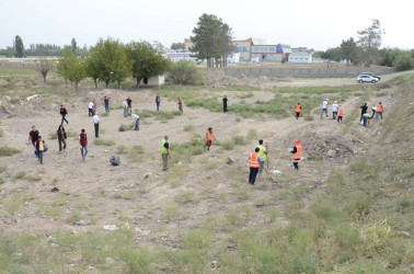 Saatlıda “Yaşıl dünya naminə həmrəylik ili” çərçivəsində növbəti iməcilik keçirilib