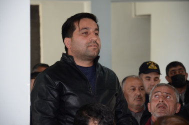 Saatlı rayon Nərimanov kəndində səyyar qəbul-görüş keçirildi