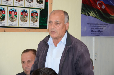 Saatlı Rayon İcra Hakimiyyəti başçısının növbəti səyyar görüş-qəbulu Mircəlal kəndində keçirilmişdir