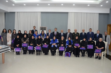 Saatlı rayonunda 8 Mart – Beynəlxalq Qadınlar Günü ərəfəsində şəhid anaları üçün iftar süfrəsi təşkil olunub