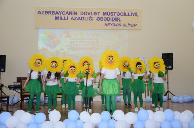 Saatlı rayonunda “1 İyun-Uşaqların Beynəlxalq Müdafiəsi Günü” ilə bağlı tədbir keçirilib