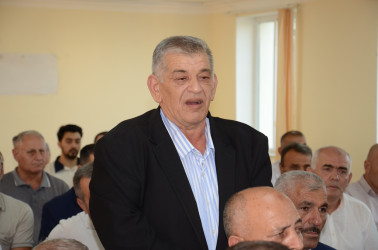 Saatlı Rayon İcra Hakimiyyəti başçısının növbəti səyyar görüş-qəbulu Fətəlikənd kəndində keçirilmişdir