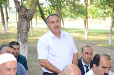 Saatlı rayonu Dədə Qorqud kəndində səyyar qəbul keçirildi