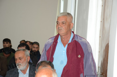 Saatlı Rayon İcra Hakimiyyəti başçısının növbəti səyyar görüş-qəbulu Qıraqlı kəndində keçirilmişdir