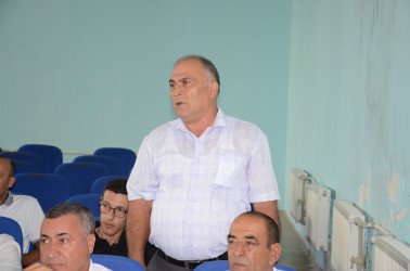 Saatlı rayonunda "İnsan alverinin və məcburi əməyin potensial qurbanlarının məşğulluğunun təmin edilməsi, insan alverindən zərər çəkmiş şəxslərin işə götürülməsi üçün sahibkarların həvəsləndirilməsi" mövzusunda tədbir keçirildi