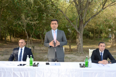 Saatlı rayonu Dəlilər kəndində səyyar qəbul keçirildi