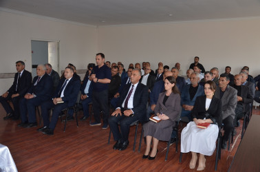 Saatlı Rayon İcra Hakimiyyəti başçısının növbəti səyyar görüş-qəbulu Kamallı kəndində keçirilmişdir