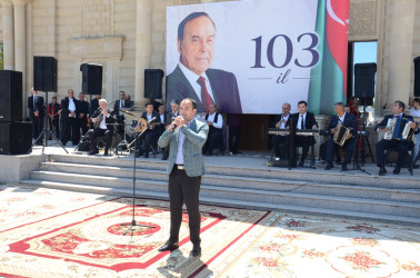 Ulu Öndər Heydər Əliyevin anadan olmasının 103 illiyi münasibətilə tədbir keçirildi
