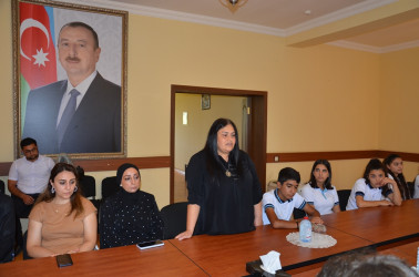 27 Sentyabr – Anım Günü ilə əlaqədar Saatlıda dəyirmi masa keçirilib