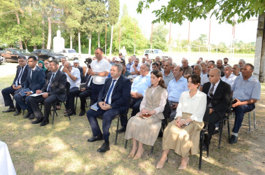 Saatlı rayonu Mustafabəyli kəndində səyyar qəbul keçirildi