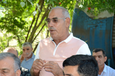 Saatlı Rayon İcra Hakimiyyəti başçısının növbəti səyyar görüş-qəbulu Bəylik kəndində keçirilmişdir