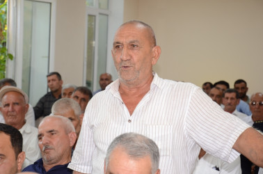 Saatlı rayonu Mircəlal kəndində səyyar qəbul keçirildi