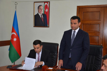 Saatlıda kənd təsərrüfatının və emal sahələrinin inkişafı üzrə layihələrə baxış keçirilib, Dövlət Proqramından irəli gələn məsələlər müzakirə olunub