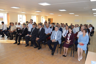 Saatlı Rayon İcra Hakimiyyəti başçısının növbəti səyyar görüş-qəbulu Fətəlikənd kəndində keçirilmişdir