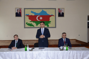 Saatlı rayonu Novruzlu kəndində səyyar qəbul keçirildi