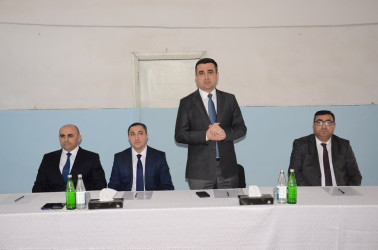 Saatlı Rayon İcra Hakimiyyəti başçısının növbəti səyyar görüş-qəbulu Gomuşçu kəndində keçirilmişdir