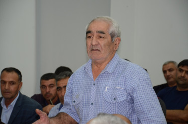 Saatlı rayonu Qara Nuru kəndində səyyar qəbul keçirildi
