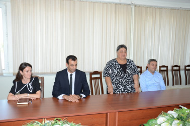 Saatlıda əslən Saatlı rayonundan olan dünya çempionu Elbəy Alışovla görüş keçirilib