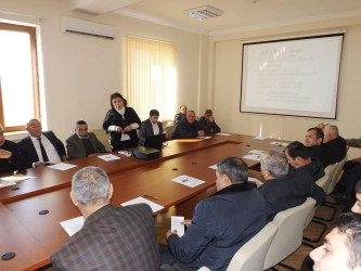 Saatlı rayonunda barama istehsalçıları, tədarükçülər və emal müəssisələri arasında "Kooperasiyanın dəstəklənməsi" mövzusunda tədbir keçirilmişdir