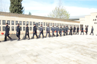 31 Mart – Azərbaycanlıların Soyqırımı Günü ilə əlaqədar Saatlı rayonunda Şəhidlər Abidə-Xatirə Kompleksi ziyarət olundu