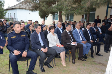 Saatlı Rayon İcra Hakimiyyəti başçısının növbəti səyyar görüş-qəbulu Sımada kəndində keçirilmişdir