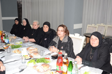 Saatlı rayonunda 8 Mart – Beynəlxalq Qadınlar Günü ərəfəsində şəhid anaları üçün iftar süfrəsi təşkil olunub