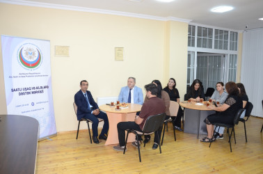1 Oktyabr – Beynəlxalq Ahıllar Günü münasibətilə Saatlı rayonunda tədbir keçirilmişdir