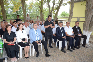 Saatlı Rayon İcra Hakimiyyəti başçısının növbəti səyyar görüş-qəbulu Musalı kəndində keçirilmişdir