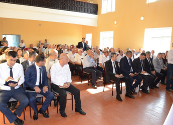Saatlı rayonu Şirinbəyli kəndində səyyar qəbul keçirildi