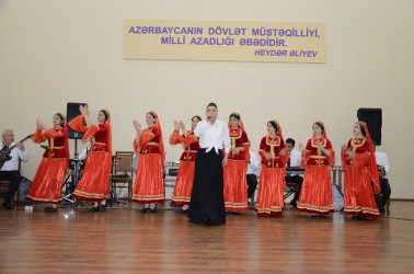 Saatlı rayonunda Ulu Öndər Heydər Əliyevin anadan olmasının 102 illiyinə həsr olunmuş tədbir keçirildi
