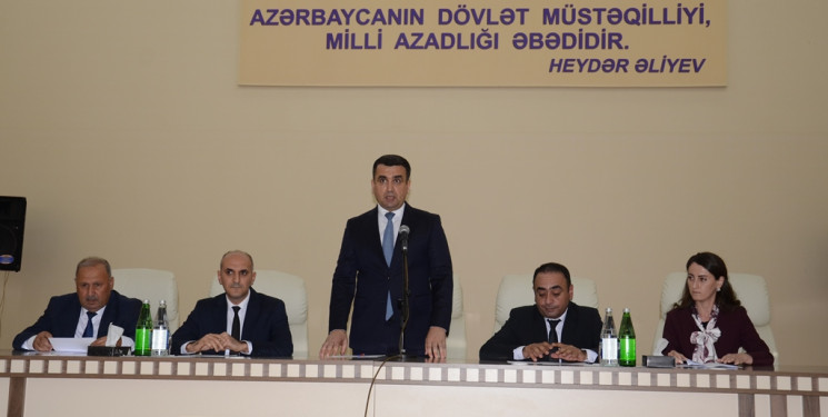 Saatlıda Yeni Azərbaycan Partiyasının VIII Qurultayına həsr olunmuş tədbir keçirilib