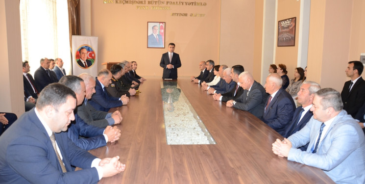 Saatlı rayonunda Ulu Öndər Heydər Əliyevin anadan olmasının 103 illiyi münasibətilə tədbir keçirildi