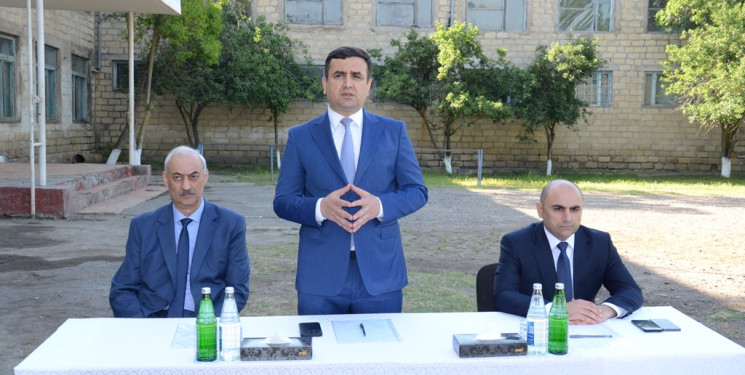 Saatlı Rayon İcra Hakimiyyəti başçısının növbəti səyyar görüş-qəbulu Gomuşçu kəndində keçirilmişdir