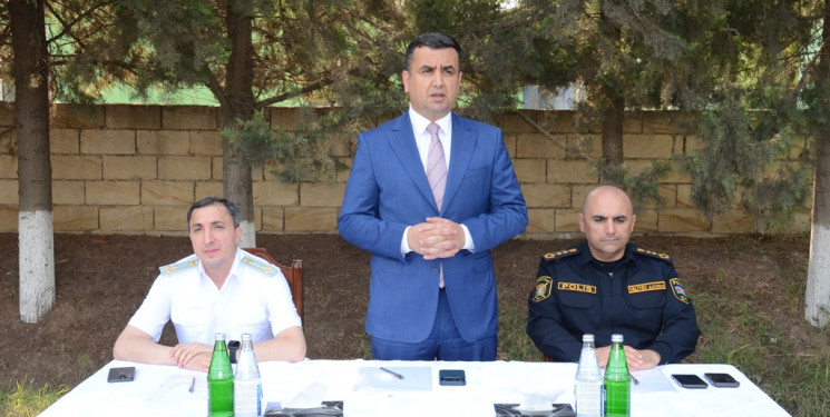 Saatlı rayonu Hacıqasımlı kəndində səyyar qəbul keçirildi