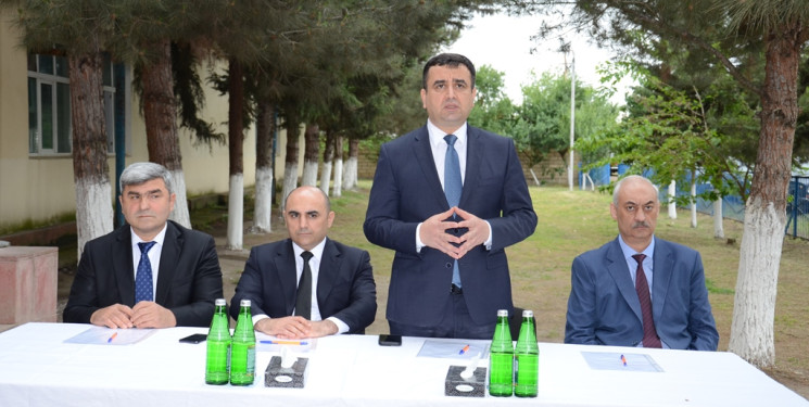 Saatlı Rayon İcra Hakimiyyəti başçısının növbəti səyyar görüş-qəbulu Sımada kəndində keçirilmişdir