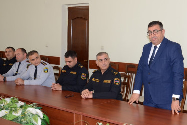 Saatlı rayonunda 1 Oktyabr – Prokurorluq işçilərinin peşə bayramı günü və Azərbaycan Prokurorluğunun yaradılmasının 108-ci ildönümü münasibətilə tədbir təşkil olunub