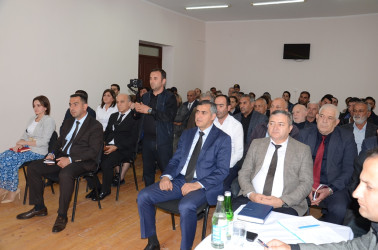 Saatlı Rayon İcra Hakimiyyəti başçısının növbəti səyyar görüş-qəbulu Qıraqlı kəndində keçirilmişdir