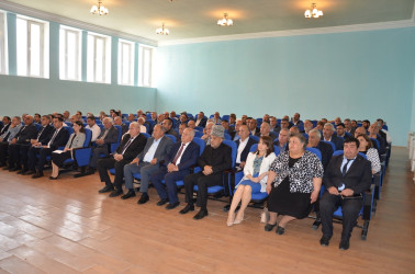 Saatlı rayonunda “Dini radikalizm, xurafat və ekstermizmin qarşısının alınmasında dövlət orqanlarının və vətəndaş cəmiyyətinin rolu” mövzusunda tədbir keçirilmişdir