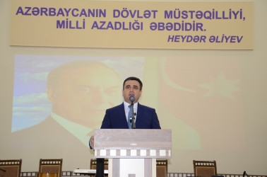 Saatlı rayonunda Ulu Öndər Heydər Əliyevin anadan olmasının 102 illiyinə həsr olunmuş tədbir keçirildi