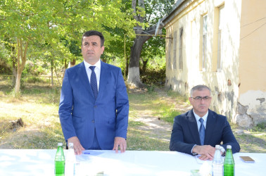 Saatlı rayonu Mustafabəyli kəndində səyyar qəbul keçirildi