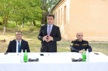 Saatlı rayonu Mustafabəyli kəndində səyyar qəbul keçirildi
