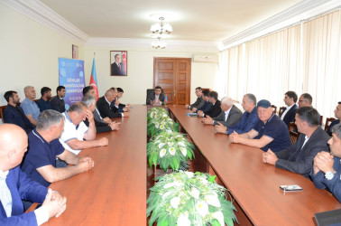 Saatlı rayonunda işəgötürənlərin iştirakı ilə Dəyirmi Masa təşkil edilmişdir