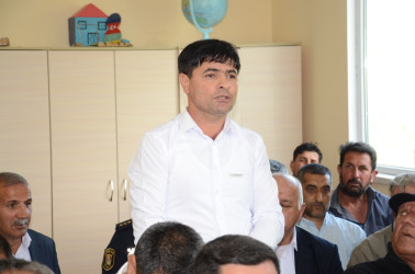 Saatlı rayonu Soltanabad kəndində səyyar qəbul keçirildi
