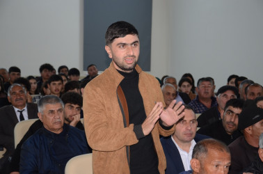 Saatlı rayonunda “Qohum nikahlar və erkən evliliklə bağlı qanunvericilikdə edilmiş dəyişikliklər” mövzusunda tədbir keçirilib