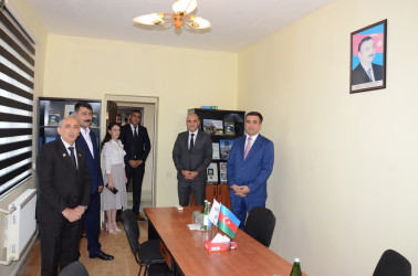 Saatlı rayonunda Qərbi Azərbaycan İcmasının Saatlı rayon üzrə nümayəndəliyinin yeni ofisinin açılış olub