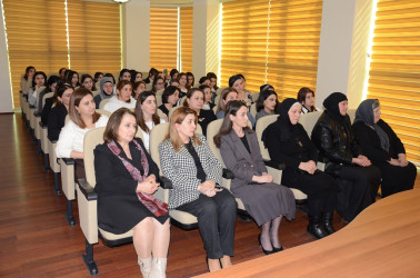 Saatlı rayonunda 8 mart - Beynəlxalq Qadınlar Günü münasibətilə tədbir keçirilib